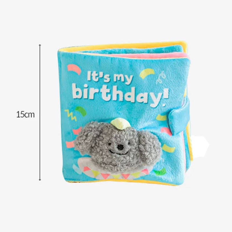 “IT’S MY BIRTHDAY” BOOK PET TOY