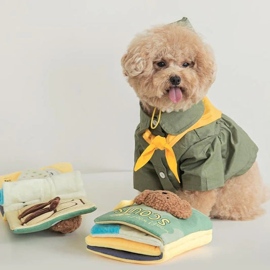 “WOOF!WOOF! SCOUTS” BOOK PET TOY