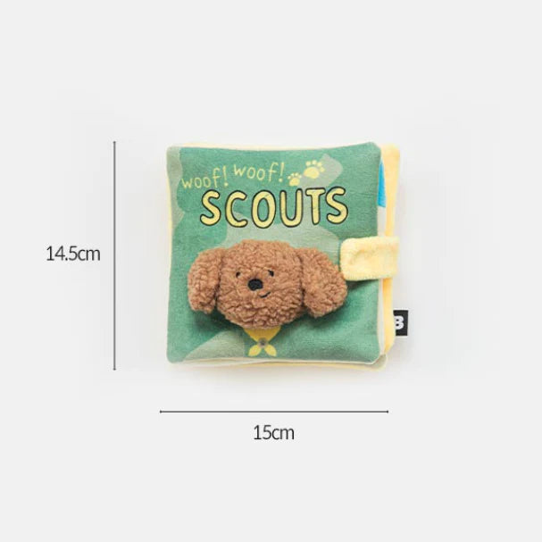 “WOOF!WOOF! SCOUTS” BOOK PET TOY