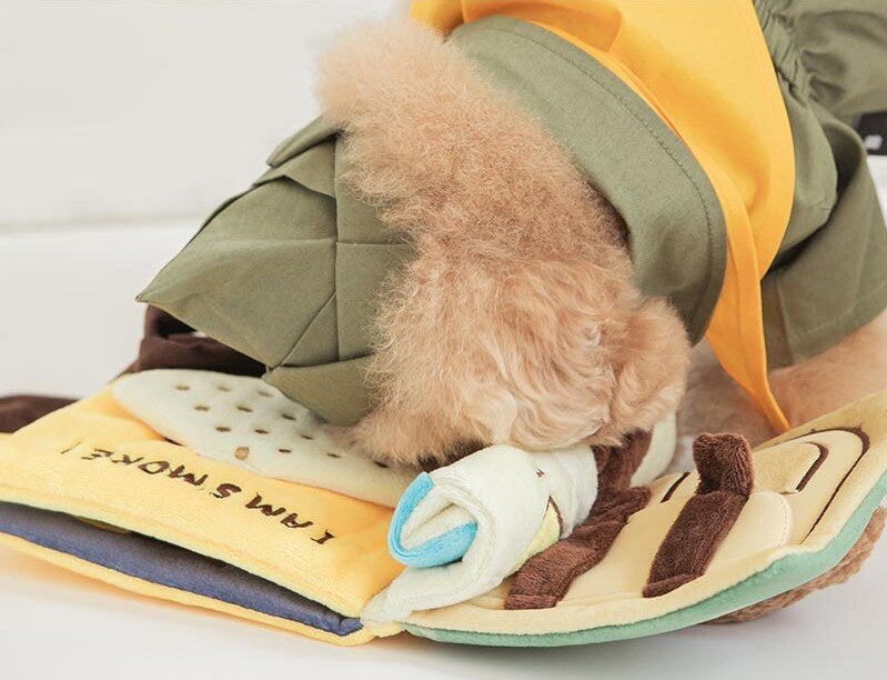 “WOOF!WOOF! SCOUTS” BOOK PET TOY